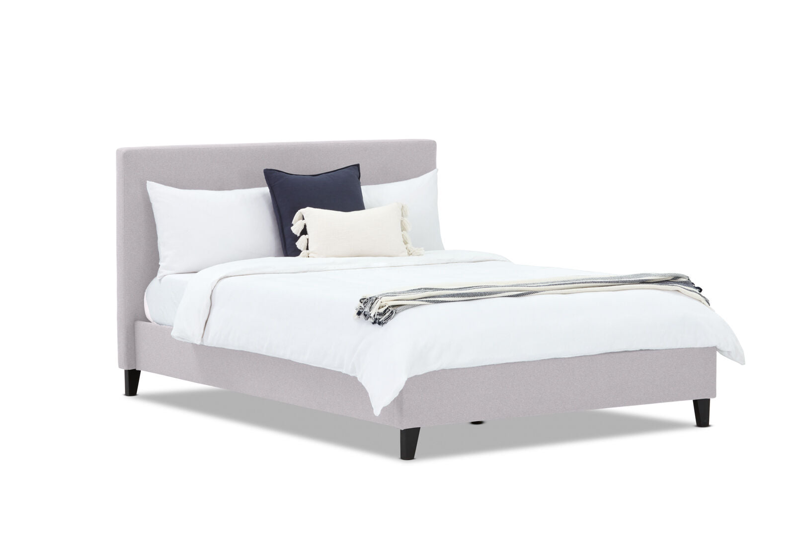 JESSALYN KING BED GREY
