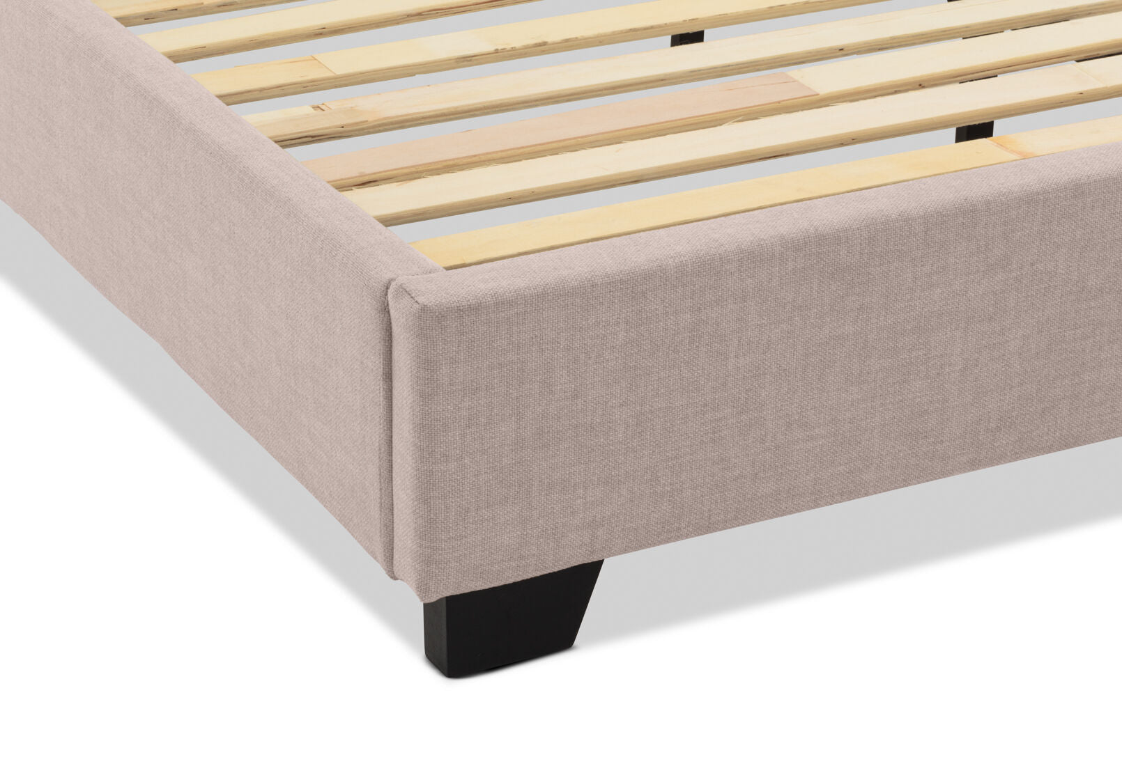 VAUGHN KING BED BEIGE