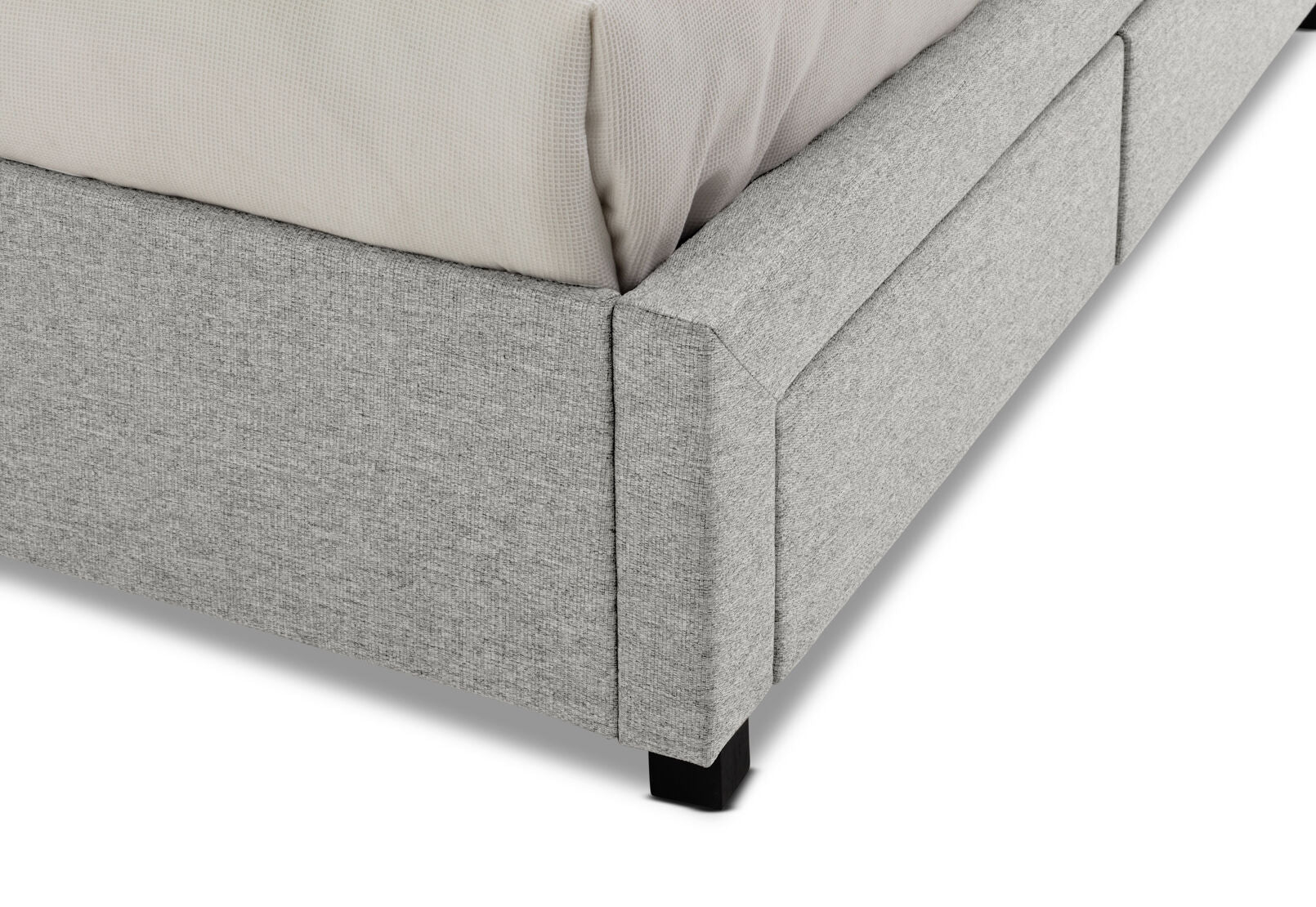 CORBIN QUEEN BED GREY