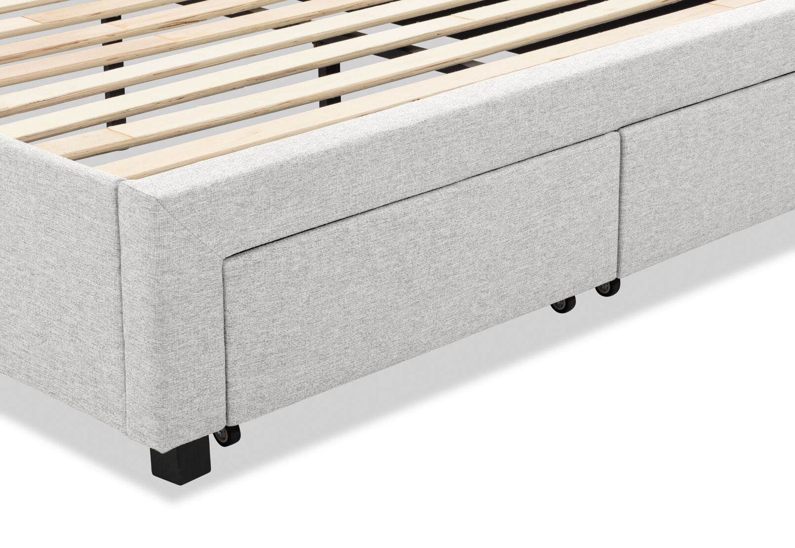 CORBIN QUEEN BED GREY
