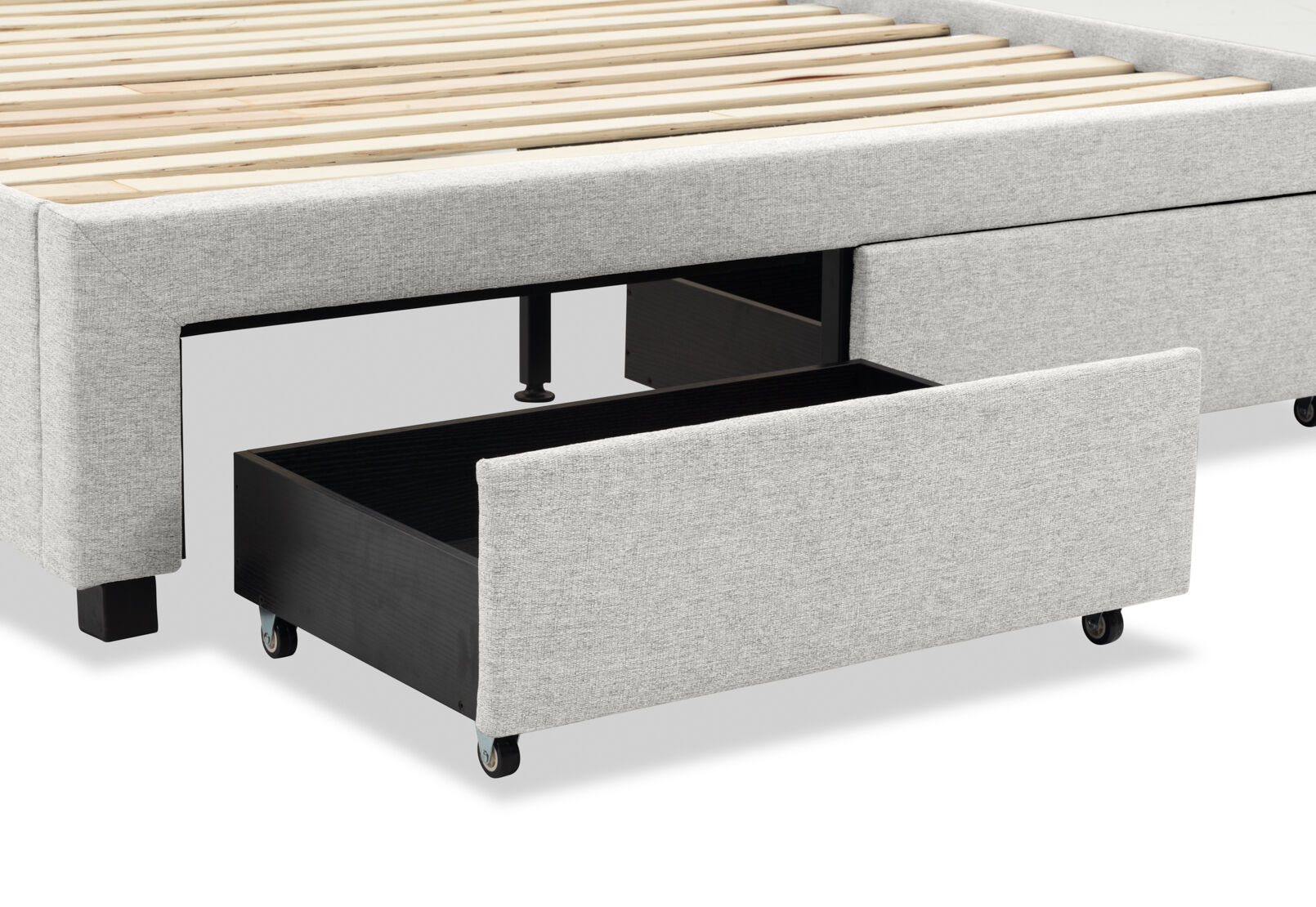 CORBIN QUEEN BED GREY