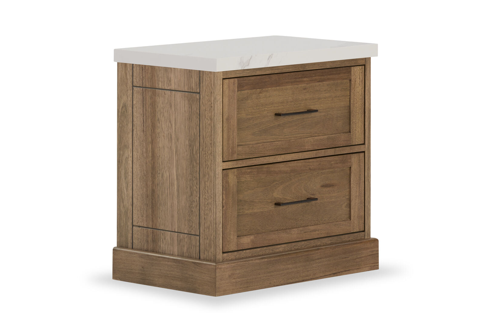 MATTEO BEDSIDE TABLE LIGHT OAK