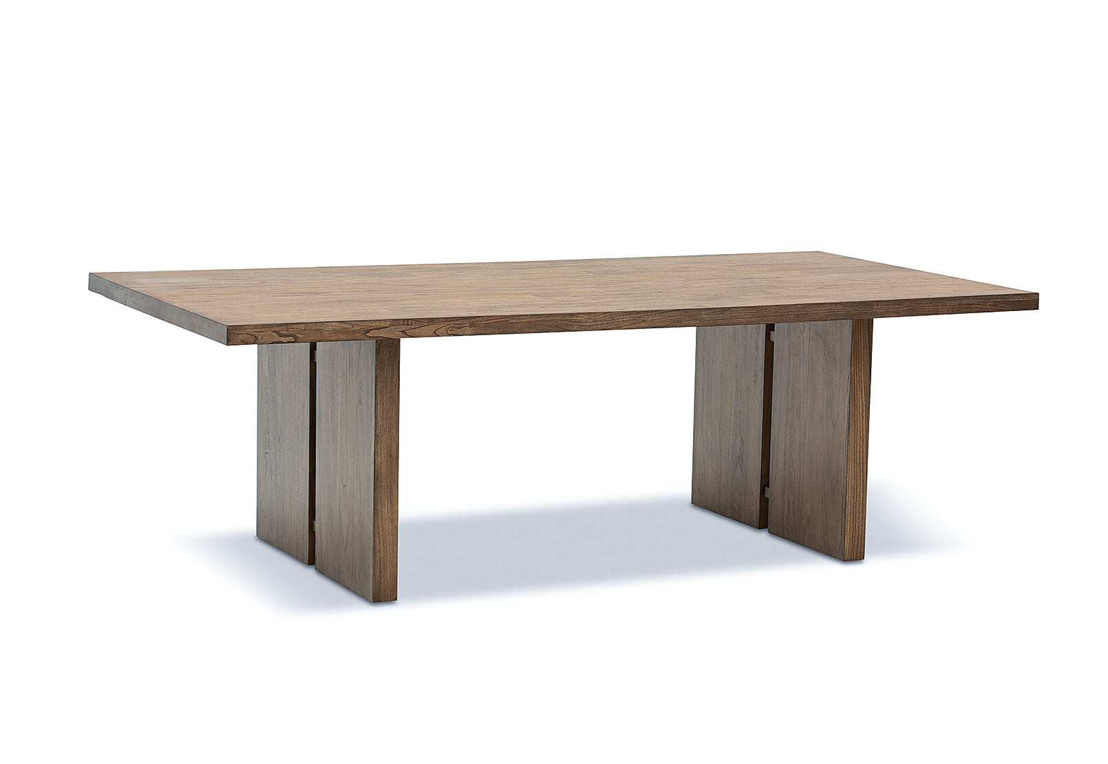 SORVINO 1800 DINING TABLE LIGHT WALNUT