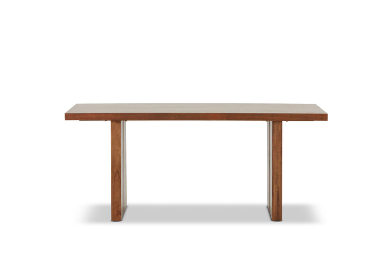SORVINO 1800 DINING TABLE LIGHT WALNUT