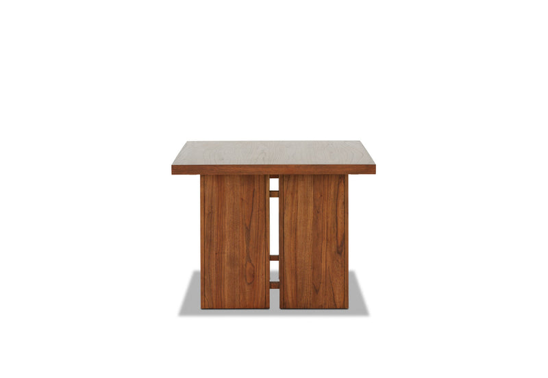 SORVINO 1800 DINING TABLE LIGHT WALNUT
