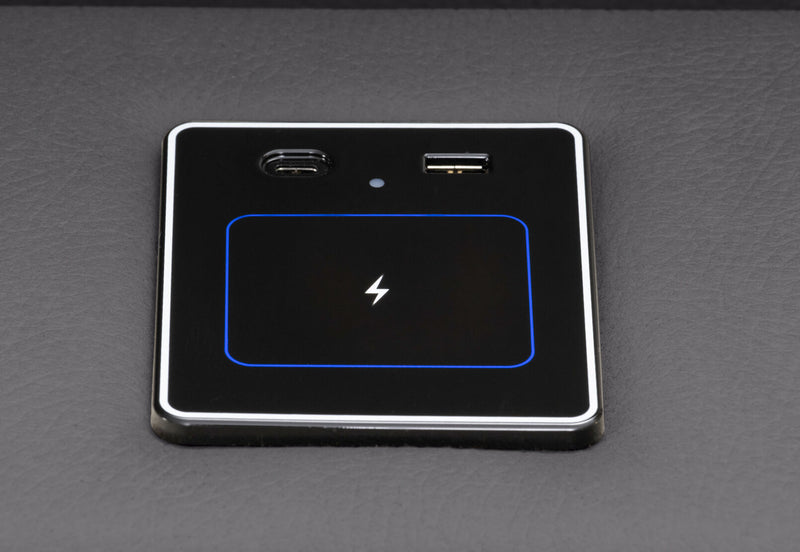 NOVAK FABRIC 3 SEATER DARK GREY