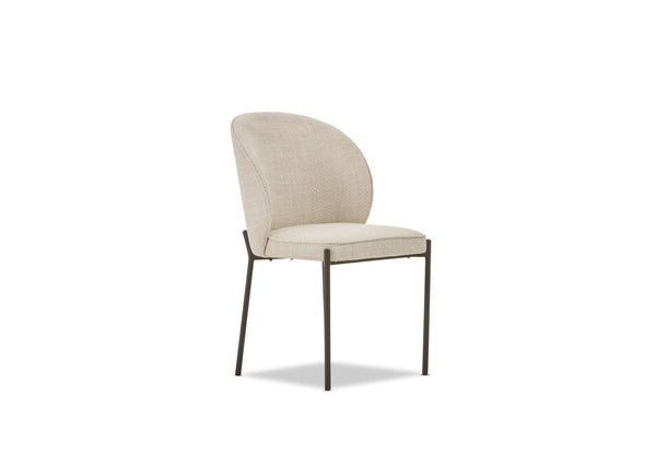 FIDEL DINING CHAIR 	CREAM