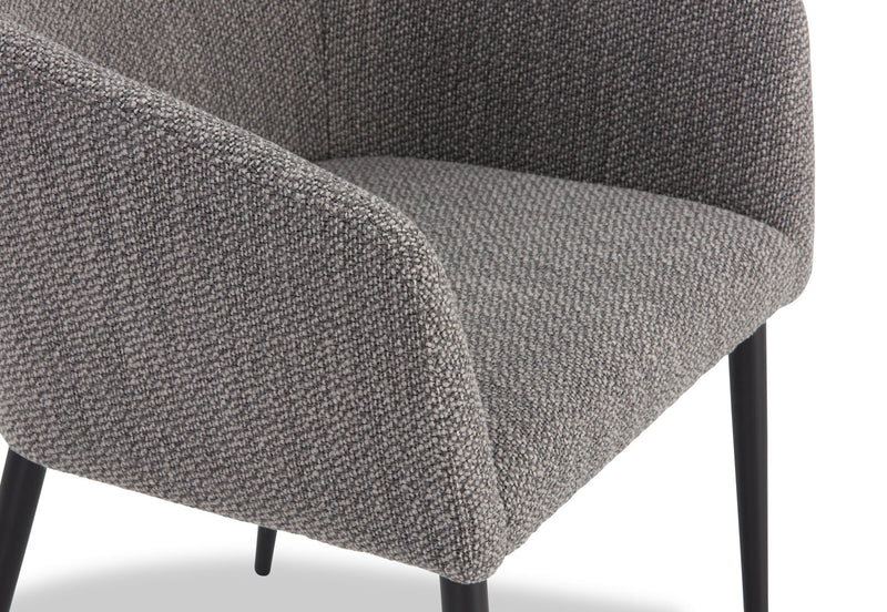 MACKINLEY DINING CHAIR 	GREY