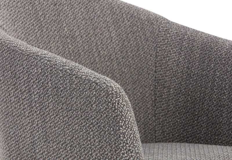 MACKINLEY DINING CHAIR 	GREY