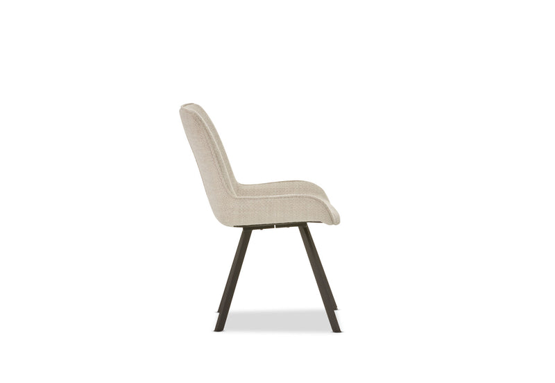 VESTA DINING CHAIR 	CREAM