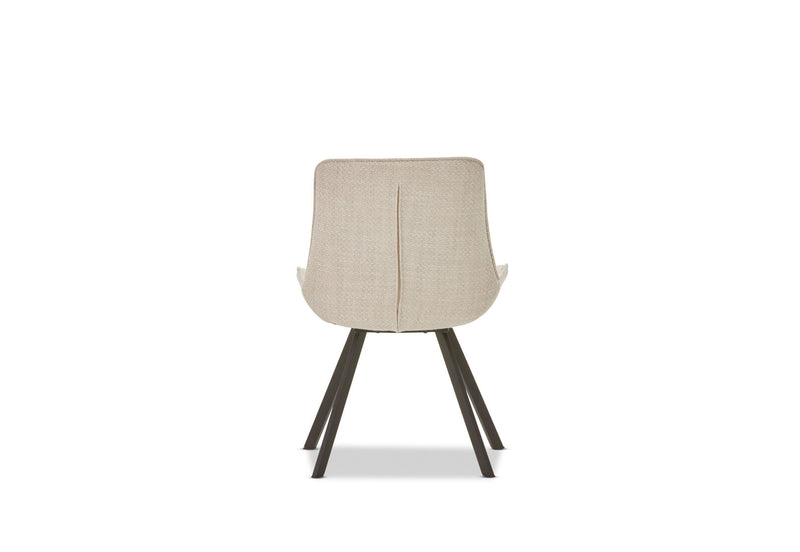 VESTA DINING CHAIR 	CREAM