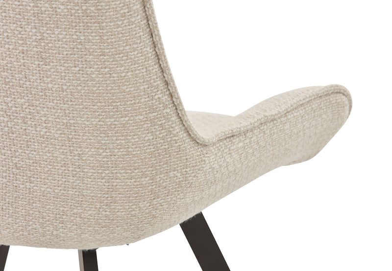 VESTA DINING CHAIR 	CREAM