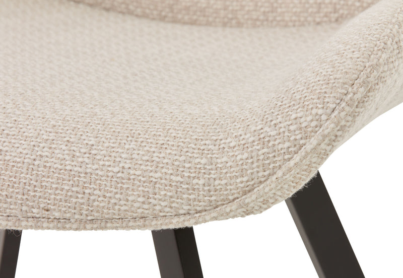 VESTA DINING CHAIR 	CREAM