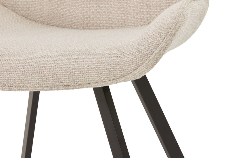 VESTA DINING CHAIR 	CREAM