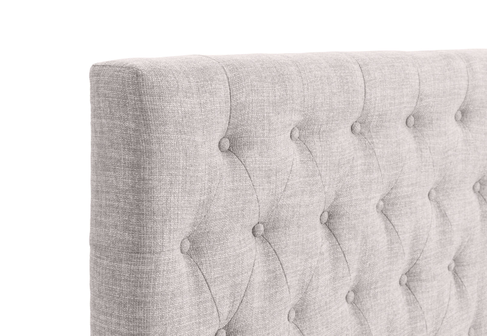 DELANO QUEEN HEADBOARD LIGHT GREY