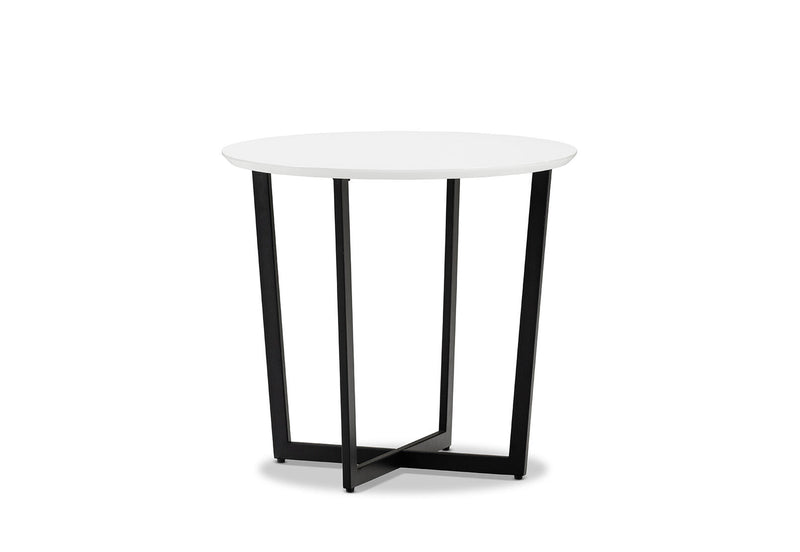 PREEDA LAMP TABLE WHITE