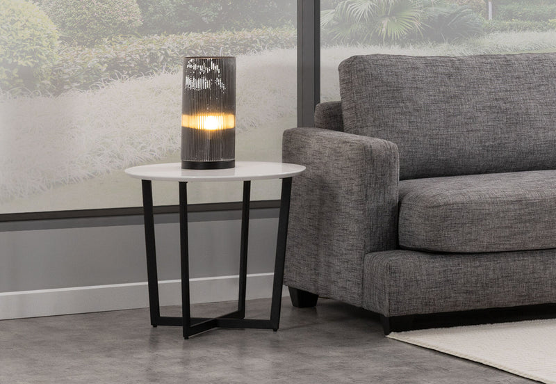 PREEDA LAMP TABLE WHITE