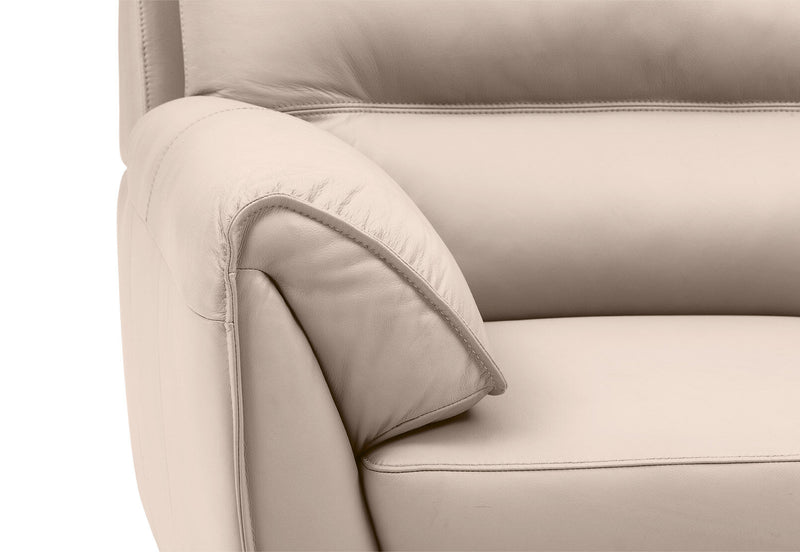 LYDIA LEATHER 2 SEATER 	WHEAT