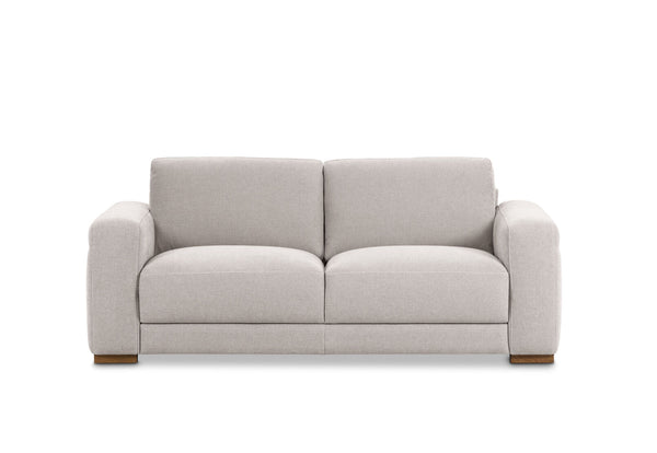 LEONE FABRIC 2.5 SEATER SOFA GREY
