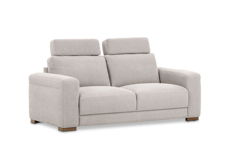 LEONE FABRIC 2.5 SEATER SOFA GREY