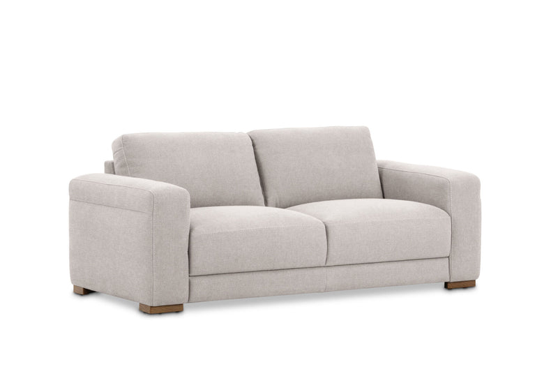 LEONE FABRIC 2.5 SEATER SOFA GREY