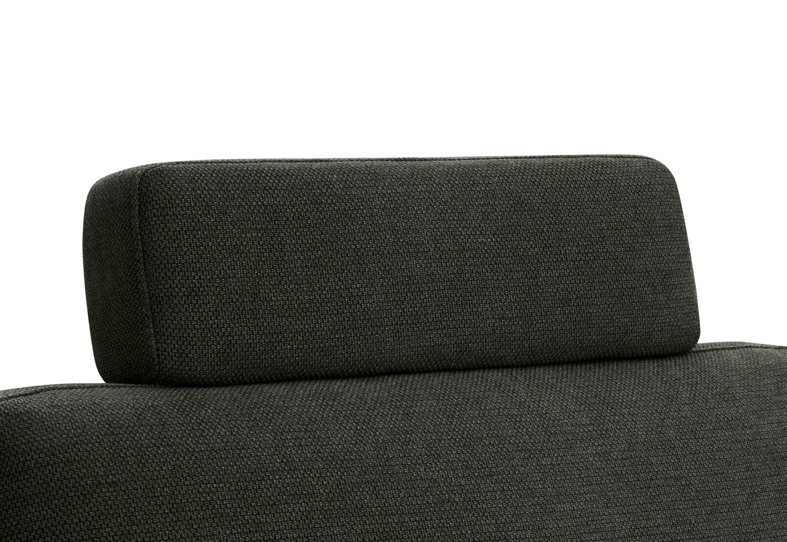 LEONE FABRIC 2.5 SEATER SOFA DARK GREY
