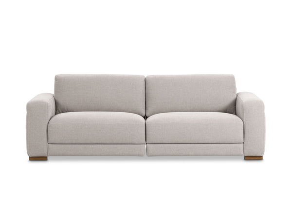LEONE FABRIC 3.5 SEATER SOFA GREY