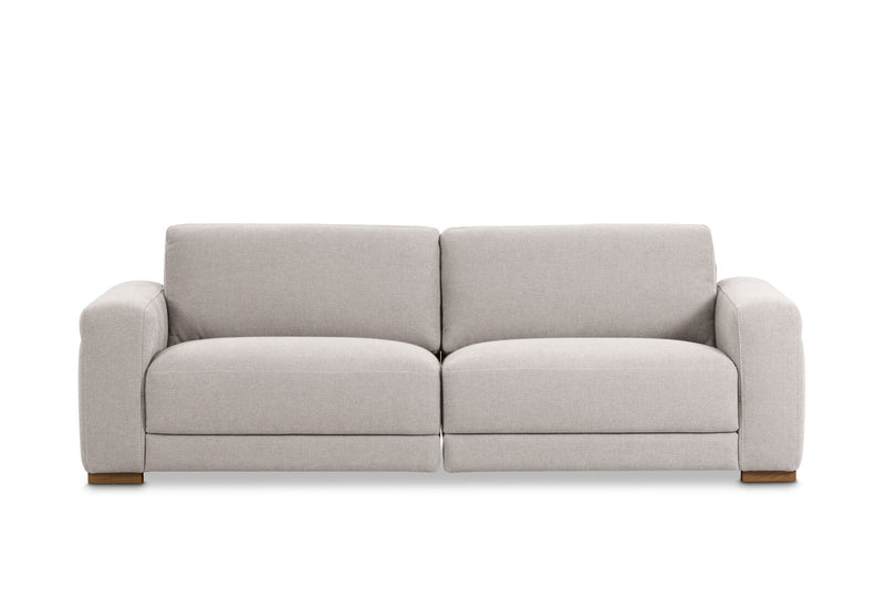 LEONE FABRIC 3.5 SEATER SOFA GREY