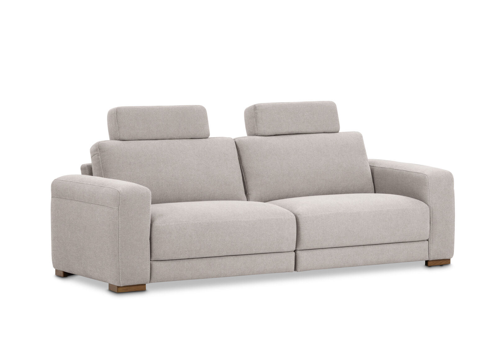 LEONE FABRIC 3.5 SEATER SOFA GREY