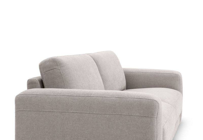 LEONE FABRIC 3.5 SEATER SOFA GREY