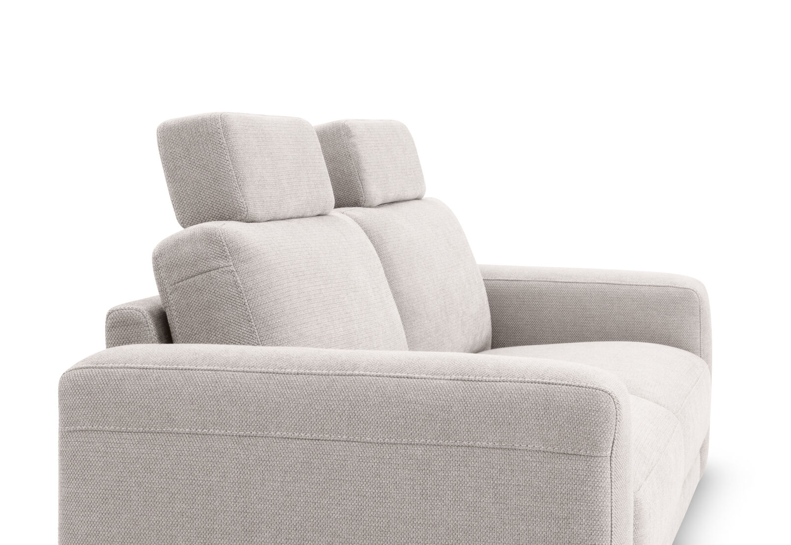 LEONE FABRIC 3.5 SEATER SOFA GREY