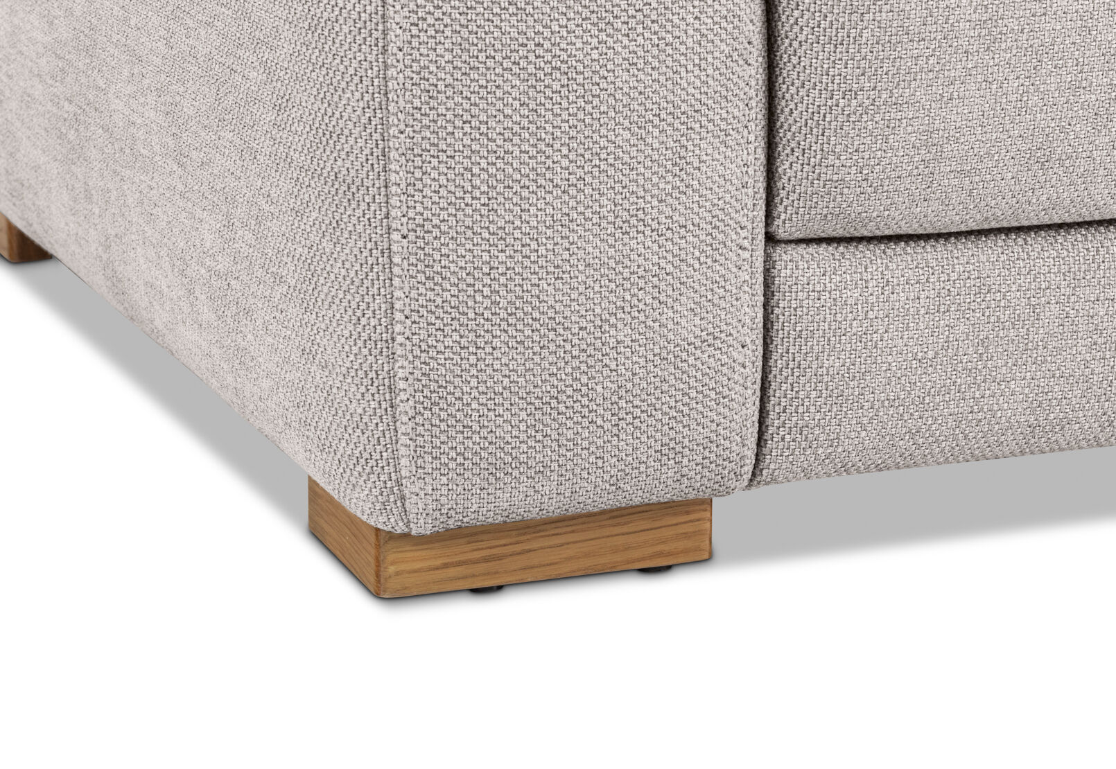 LEONE FABRIC 3.5 SEATER SOFA GREY