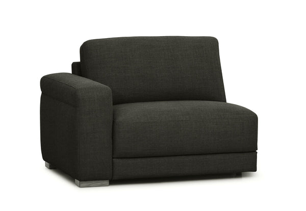 LEONE FABRIC LHF CHAIR DARK GREY