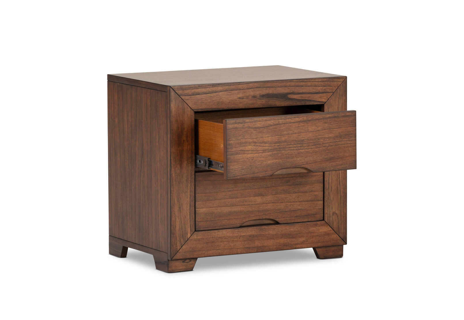 BOGOTA BEDSIDE TABLE DARK WALNUT