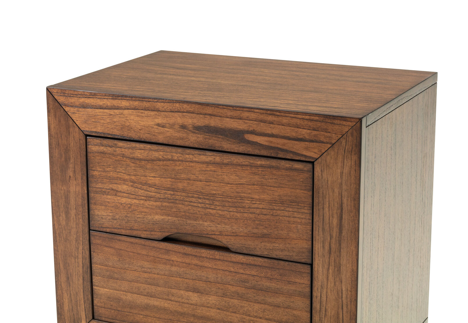 BOGOTA BEDSIDE TABLE DARK WALNUT