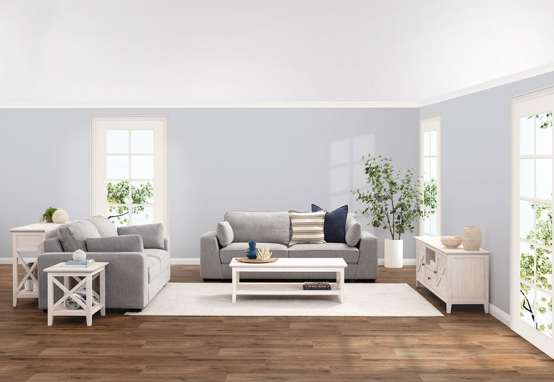 ARDAL COFFEE TABLE 	WHITE WASH