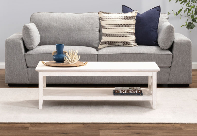 ARDAL COFFEE TABLE 	WHITE WASH