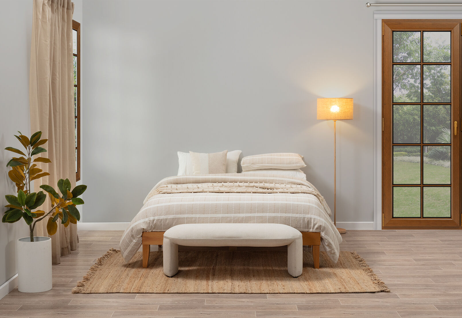 ESPARZA BENCH BEIGE