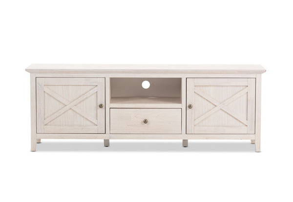 ARDAL ENTERTAINMENT UNIT WHITE WASH