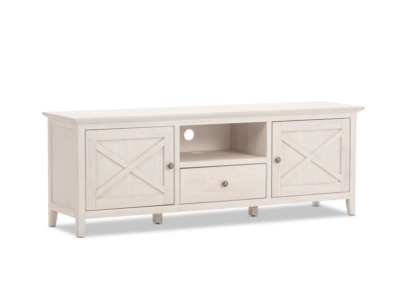 ARDAL ENTERTAINMENT UNIT WHITE WASH