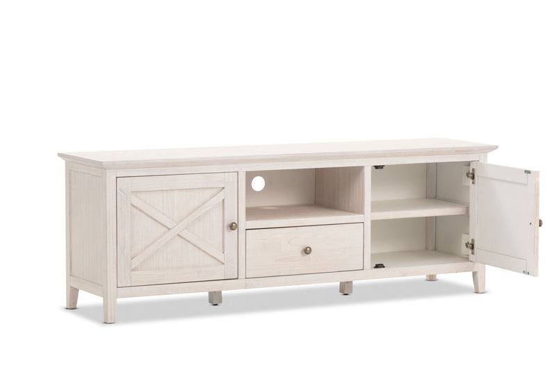 ARDAL ENTERTAINMENT UNIT WHITE WASH