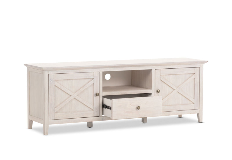 ARDAL ENTERTAINMENT UNIT WHITE WASH