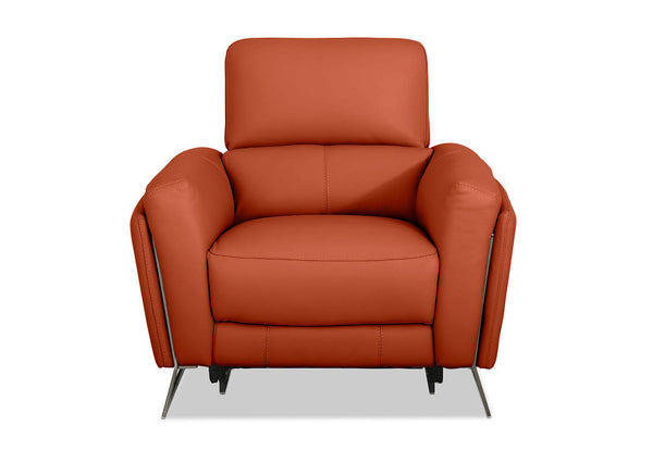 MAEVE ELECTRIC RECLINER WARM BROWN