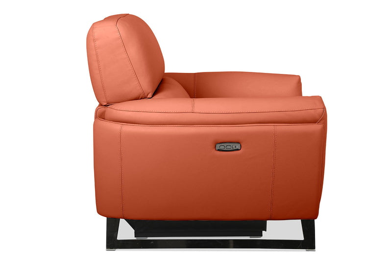 MAEVE ELECTRIC RECLINER WARM BROWN