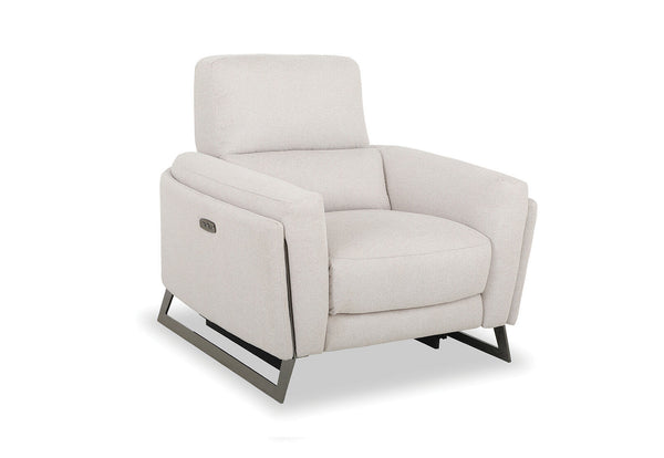 MAEVE FABRIC ELECTRIC RECLINER BEIGE