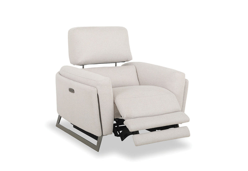 MAEVE FABRIC ELECTRIC RECLINER BEIGE