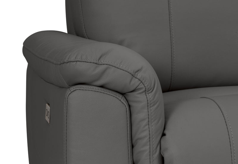 JAKOB 2 SEATER WITH CONSOLE 	CHARCOAL