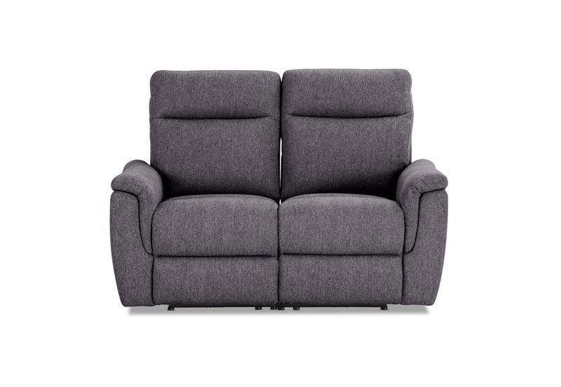 JAKOB FABRIC 2 SEATER DARK GREY