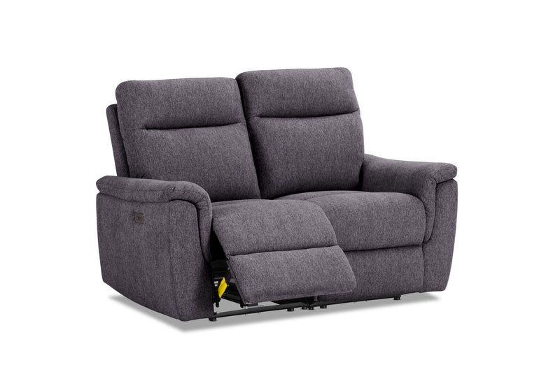 JAKOB FABRIC 2 SEATER DARK GREY