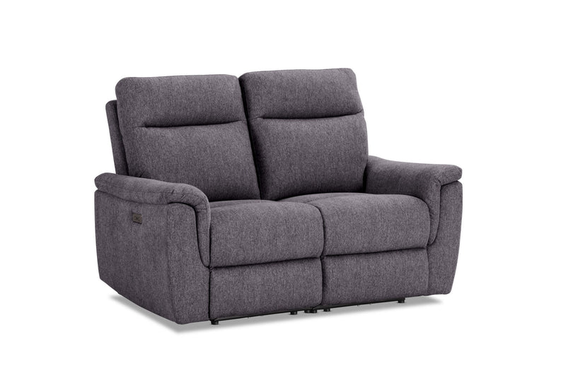 JAKOB FABRIC 2 SEATER DARK GREY